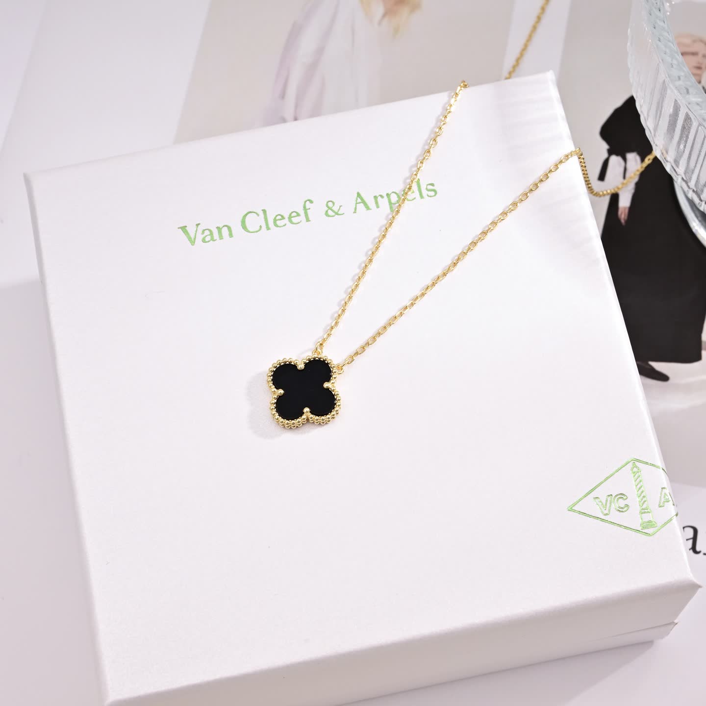 Van Cleef & Arpels Magic Alhambra Clover Necklaces